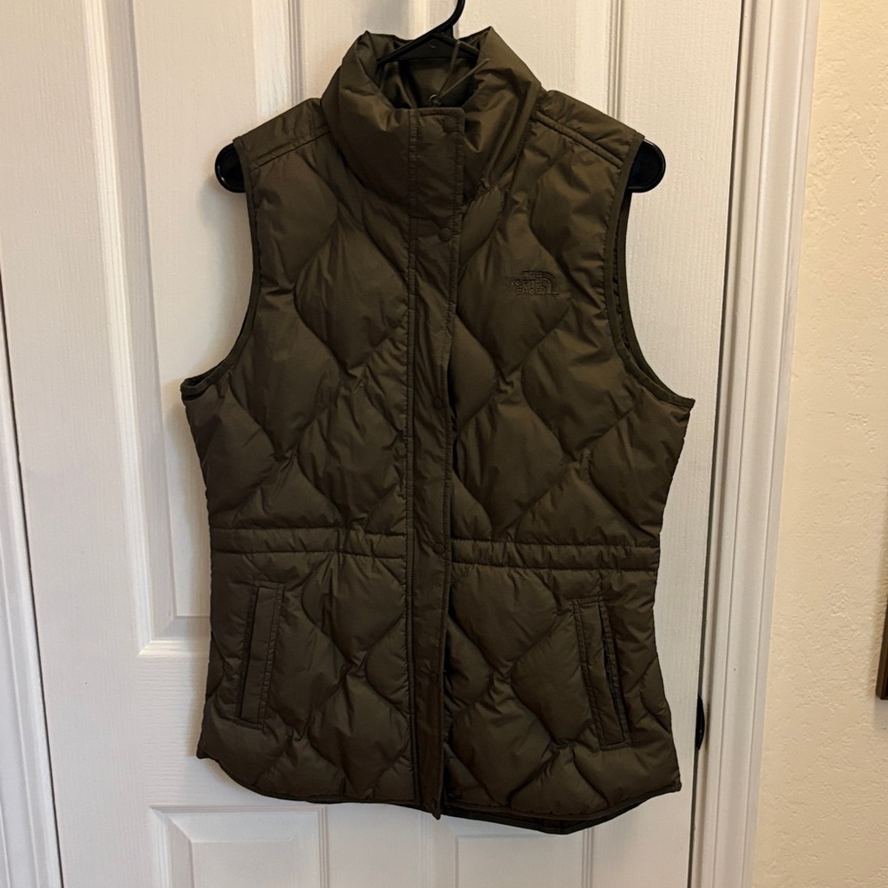 The North Face Women's Dark Green Quilted Vest